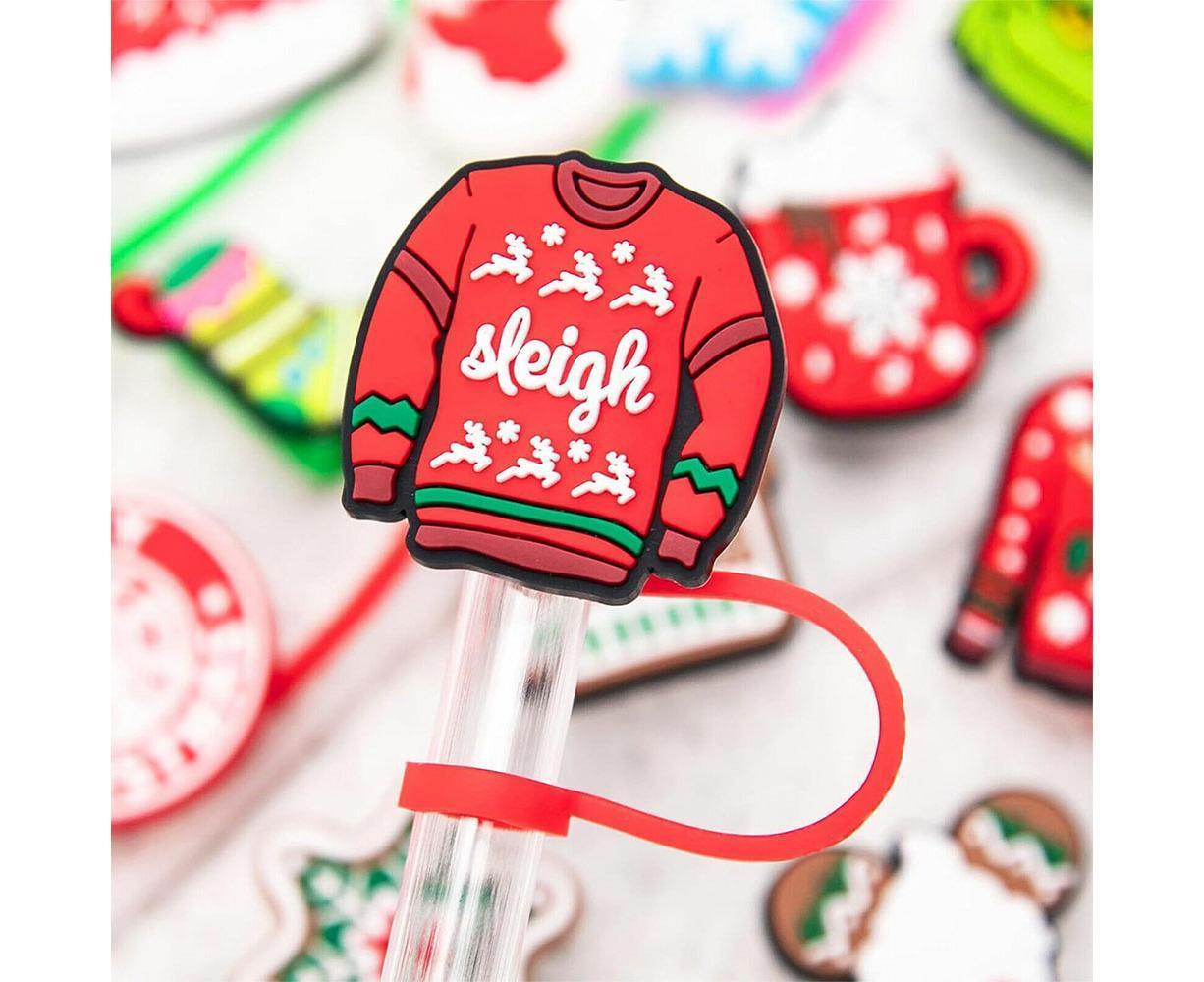 2024 Advent Calendar 24 Days of Christmas Surprises with 10mm Straw Toppers - Image 5