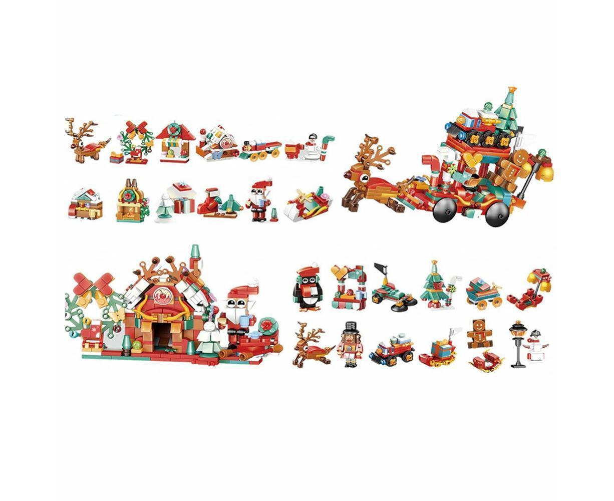2024 Advent Calendar Christmas Building Block 24 Days Countdown Surprise Box - Image 2