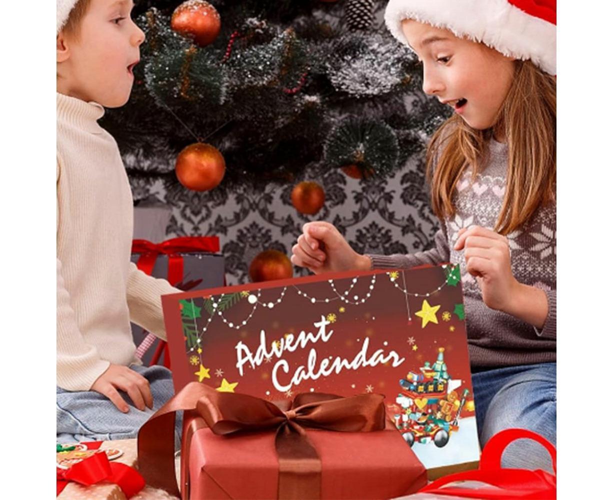 2024 Advent Calendar Christmas Building Block 24 Days Countdown Surprise Box - Image 5