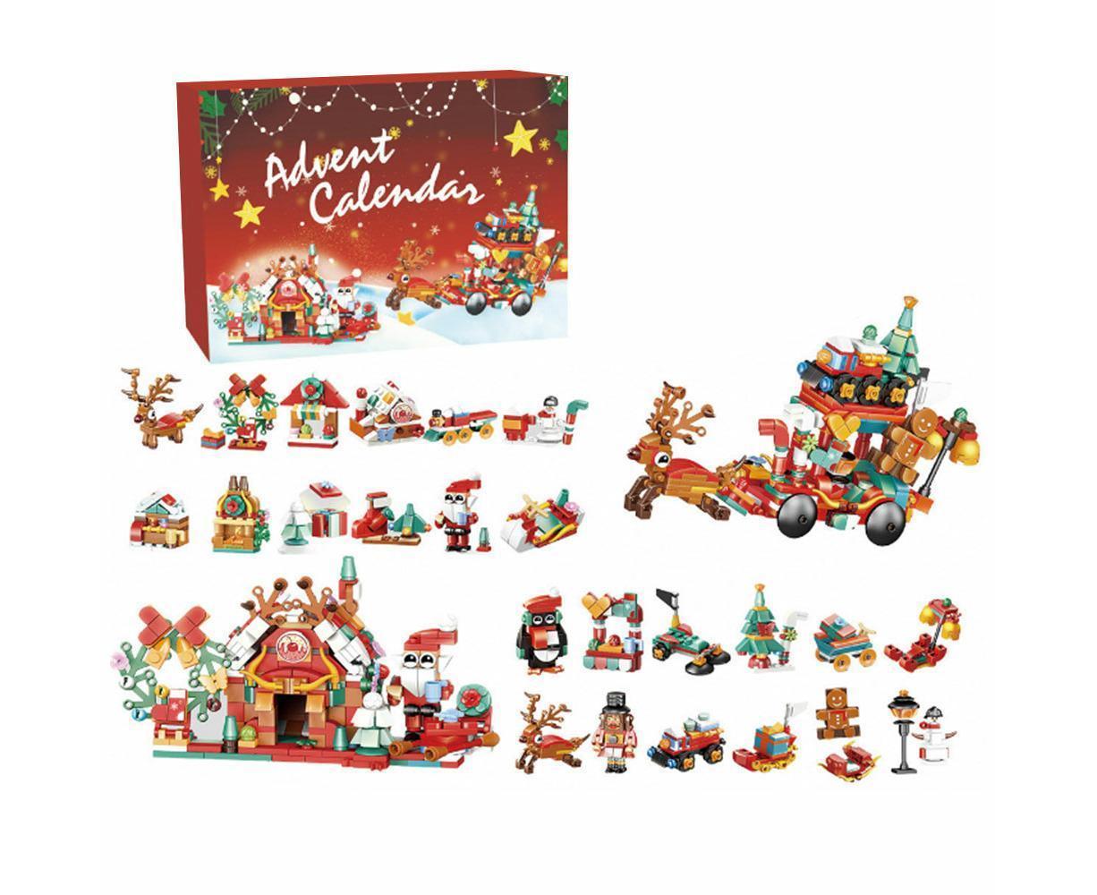 2024 Advent Calendar Christmas Building Block 24 Days Countdown Surprise Box - Image 6