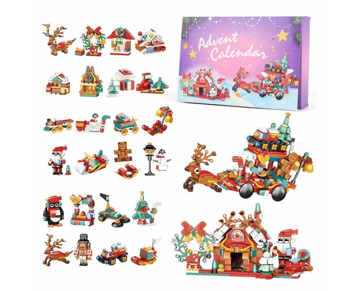 2024 Advent Calendar Christmas Building Block 24 Days Countdown Surprise Box - Image 2