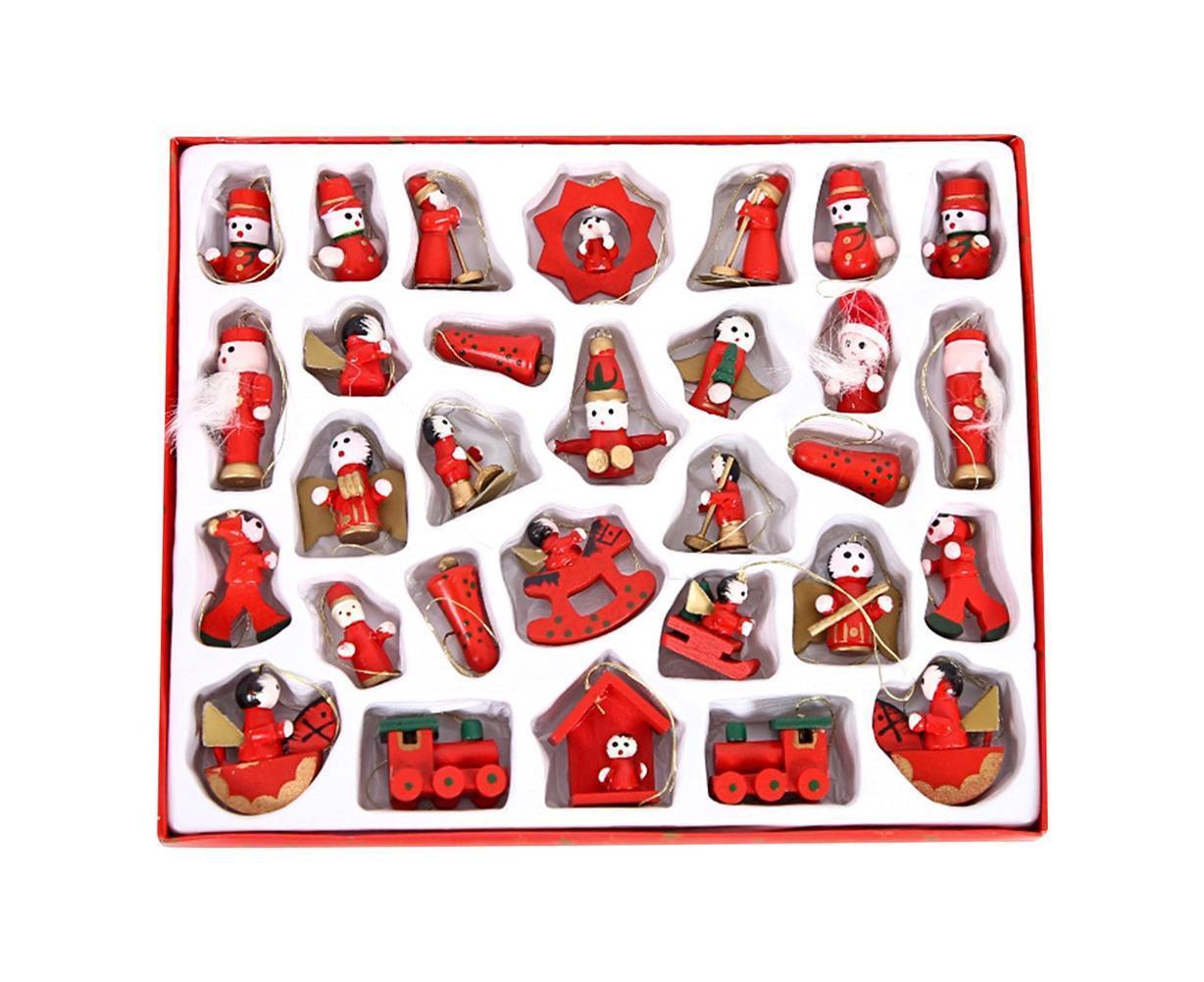 2024 Christmas Advent Calendars Countdown Toys Set for Girls Boys Surprise Gift Christmas Tree Different Decoration Pendant - Image 1