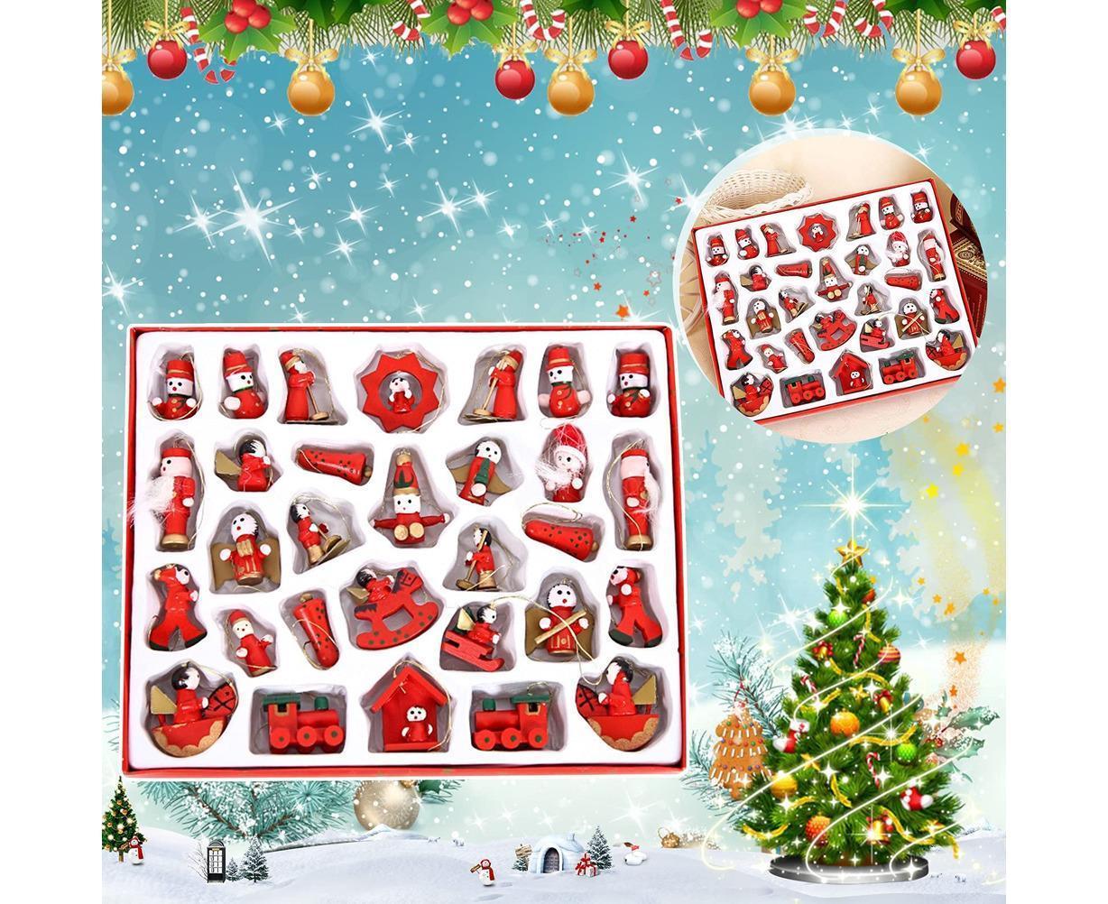 2024 Christmas Advent Calendars Countdown Toys Set for Girls Boys Surprise Gift Christmas Tree Different Decoration Pendant - Image 3