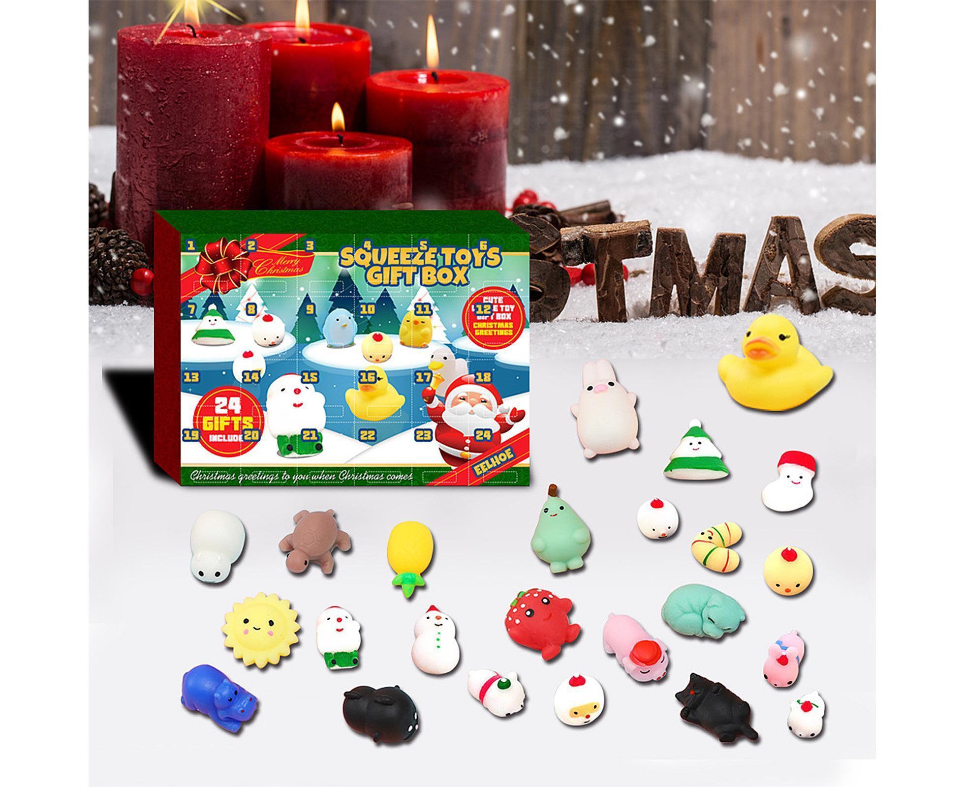24 Days of Christmas Blind Calendar Christmas Squeeze Gift Box - Image 4
