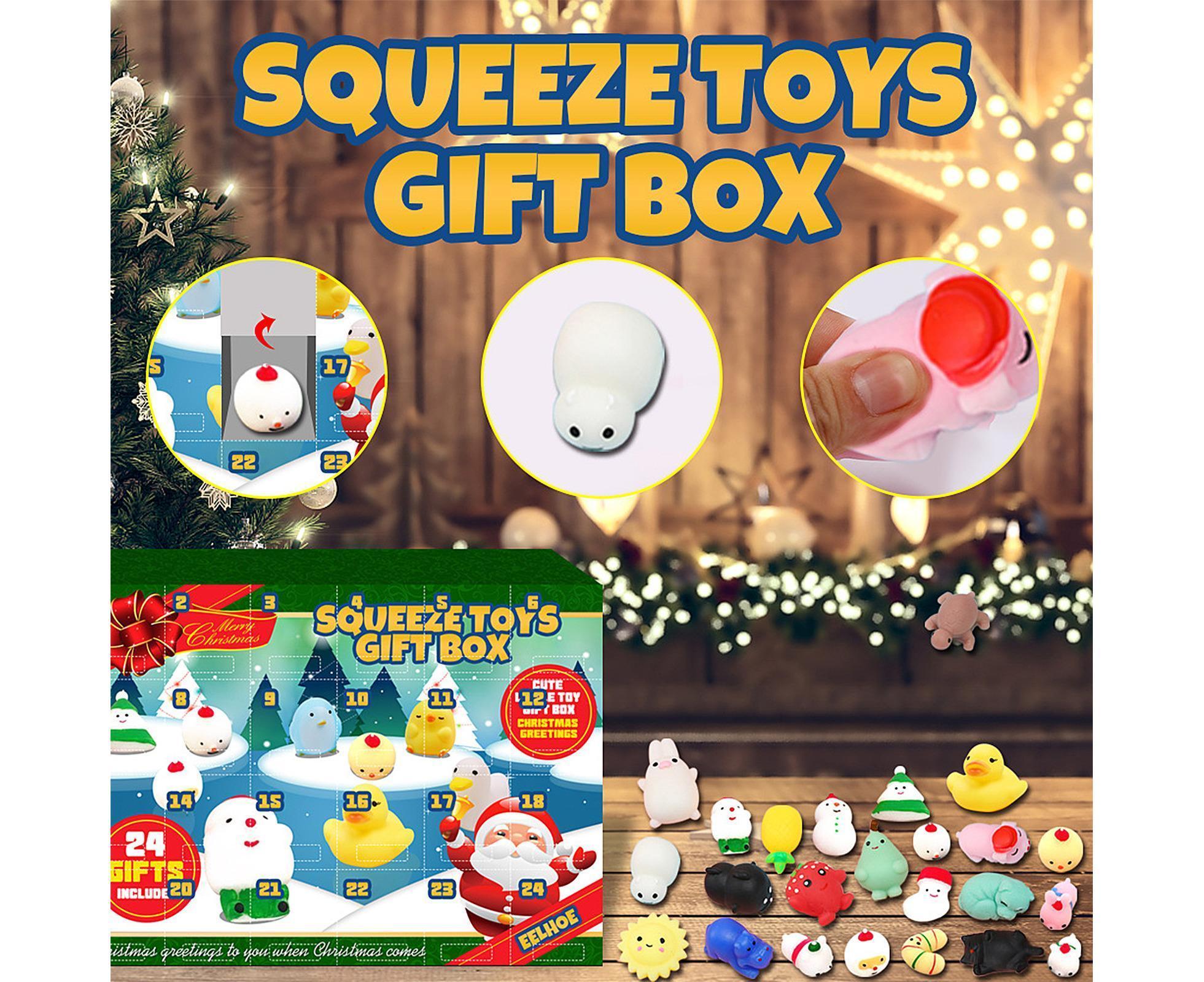 24 Days of Christmas Blind Calendar Christmas Squeeze Gift Box - Image 6