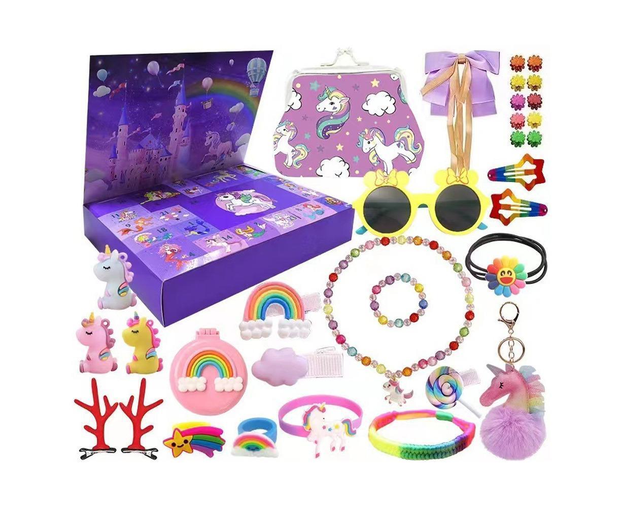 Advent Calendar Girls 24 Days Xmas Countdown Calendar Gifts Christmas Blind Box - Image 1