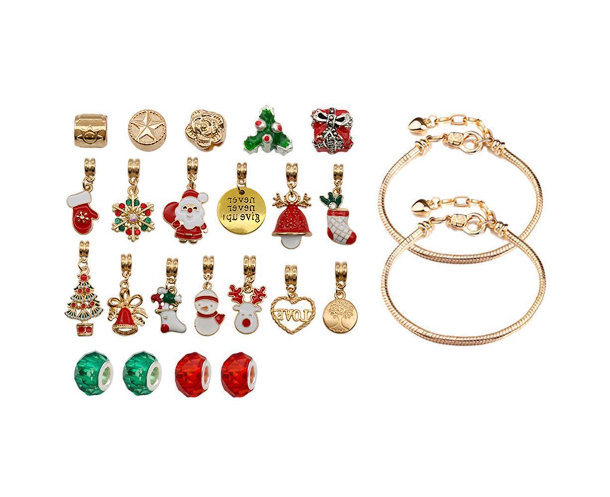 Christmas Advent Calendar with DIY Charm Bracelets - Image 1