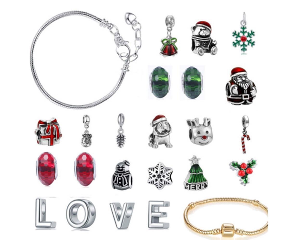 Christmas Advent Charm Calendar-LOVE Bracelet - Image 2