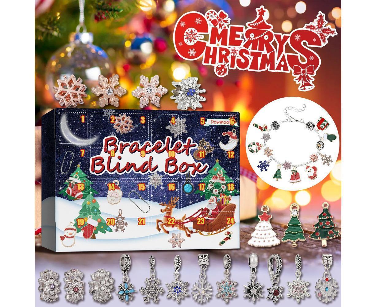 Christmas DIY Bracelet Jewelry Making Kit 24 Days Advent Calendar - Image 5