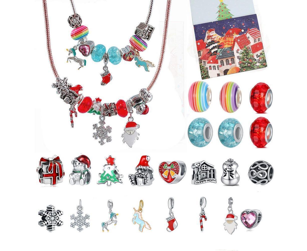 DIY Christmas Bracelet Necklace Advent Calendar - Image 1