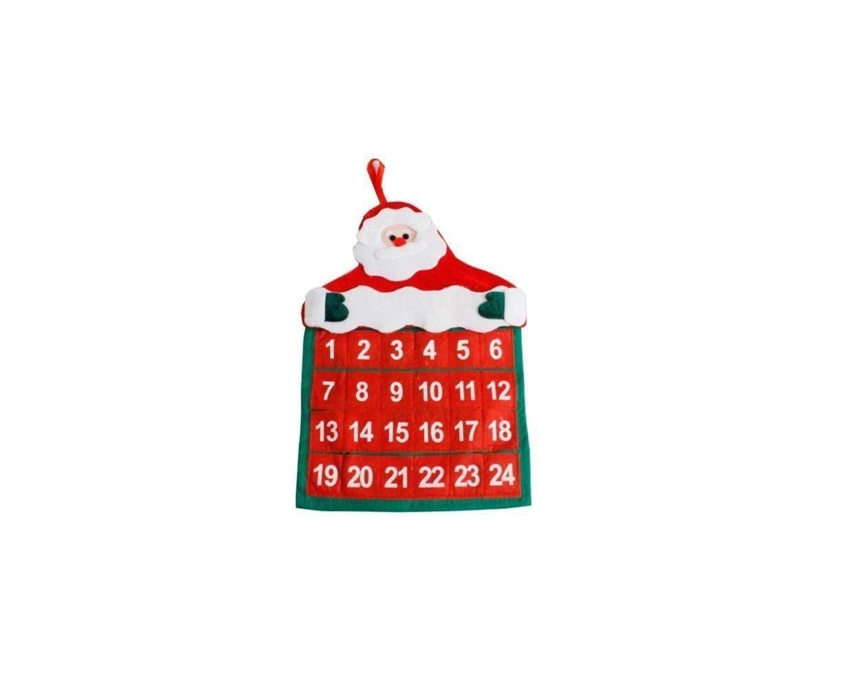 Non-woven Hanging Christmas Advent Charm Calendar Bag-Gold Bracelet - Image 6