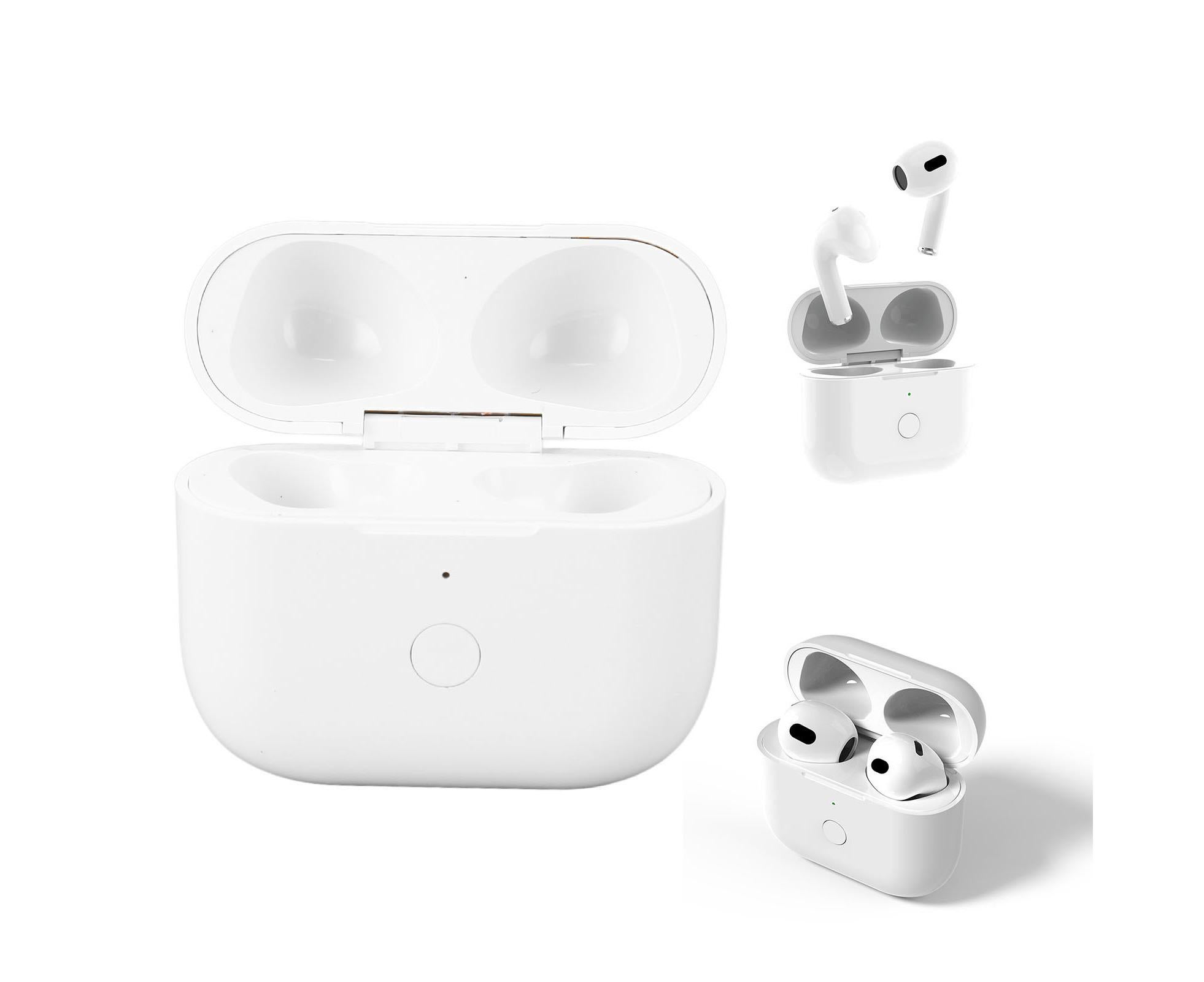 Wireless Charging Case for IOS Earbuds 3 600mAh Charger with Bluetooth Pairing - Image 2