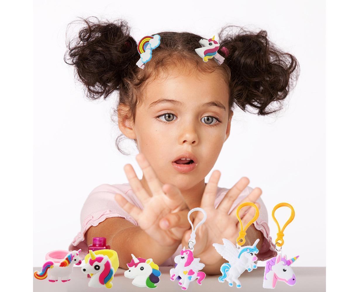 Christmas Countdown Calendar 24Pcs Hair Accessories Cartoon Hair Clips Bracelets Christmas Advent Calendar Party Favors Classroom Prizes - Image 4