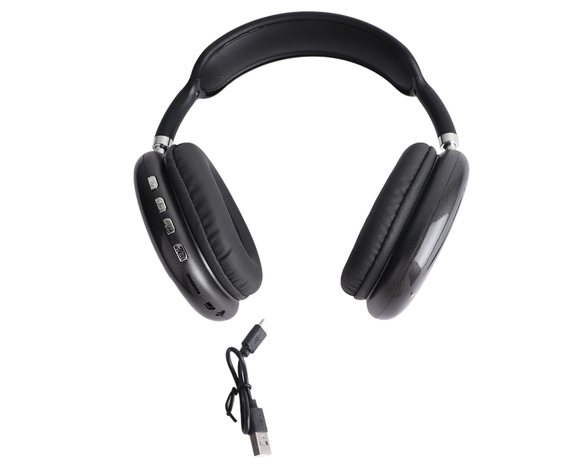 Wireless Bluetooth Headset Bluetooth 5.0 and EDR Stereo Noise Cancelling Lightweight Foldable Bluetooth Headphone Black Type 1 - Image 7