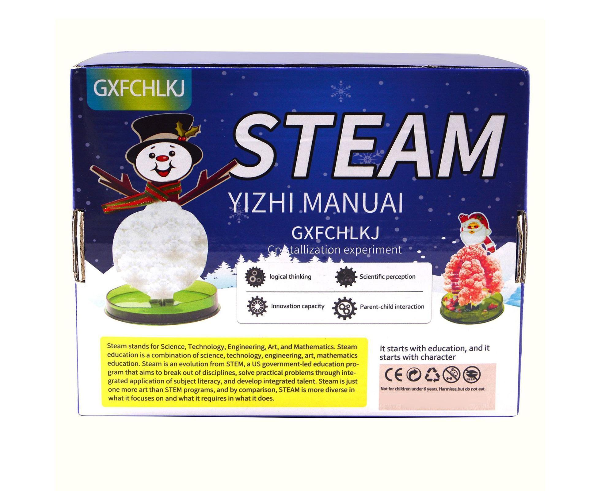 Educational Handmade DIY Toys Magic Christmas Tree Paper Tree Blossom Christmas Gift Box - Image 3
