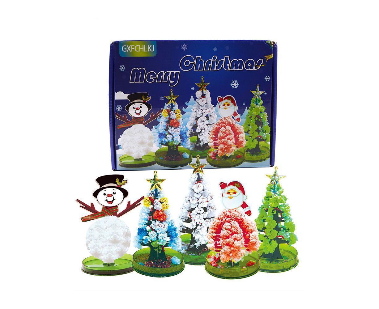 Educational Handmade DIY Toys Magic Christmas Tree Paper Tree Blossom Christmas Gift Box - Image 8