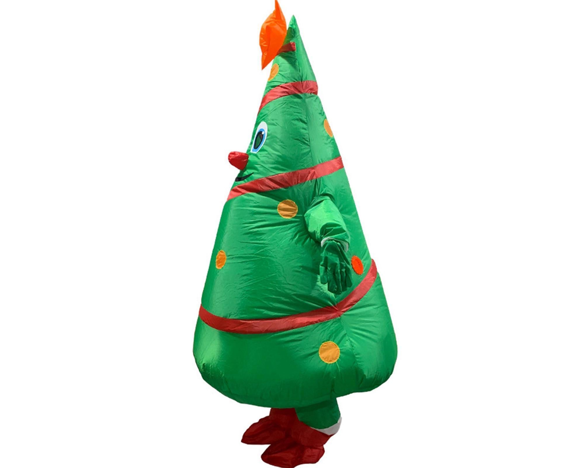 Christmas Cartoon Doll Costumes Air Model Inflatable Christmas Tree Clothes Funny Dress Up Props - Image 4
