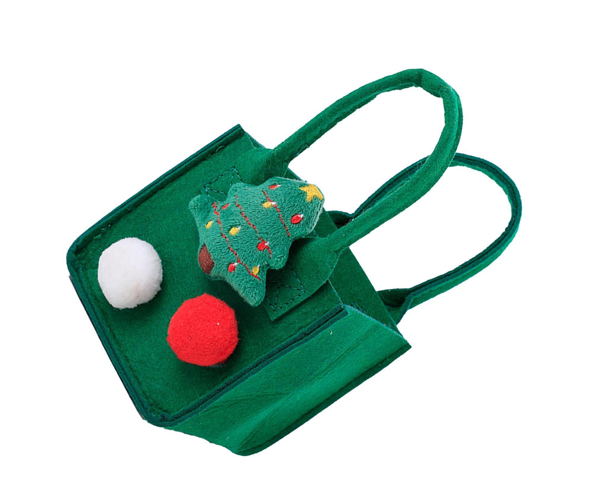Christmas Felt Candy Bag Christmas Treat Bag Gift Bag for Boy and Girl Holiday Parties Teachers Decorations Christmas Tree - Image 4