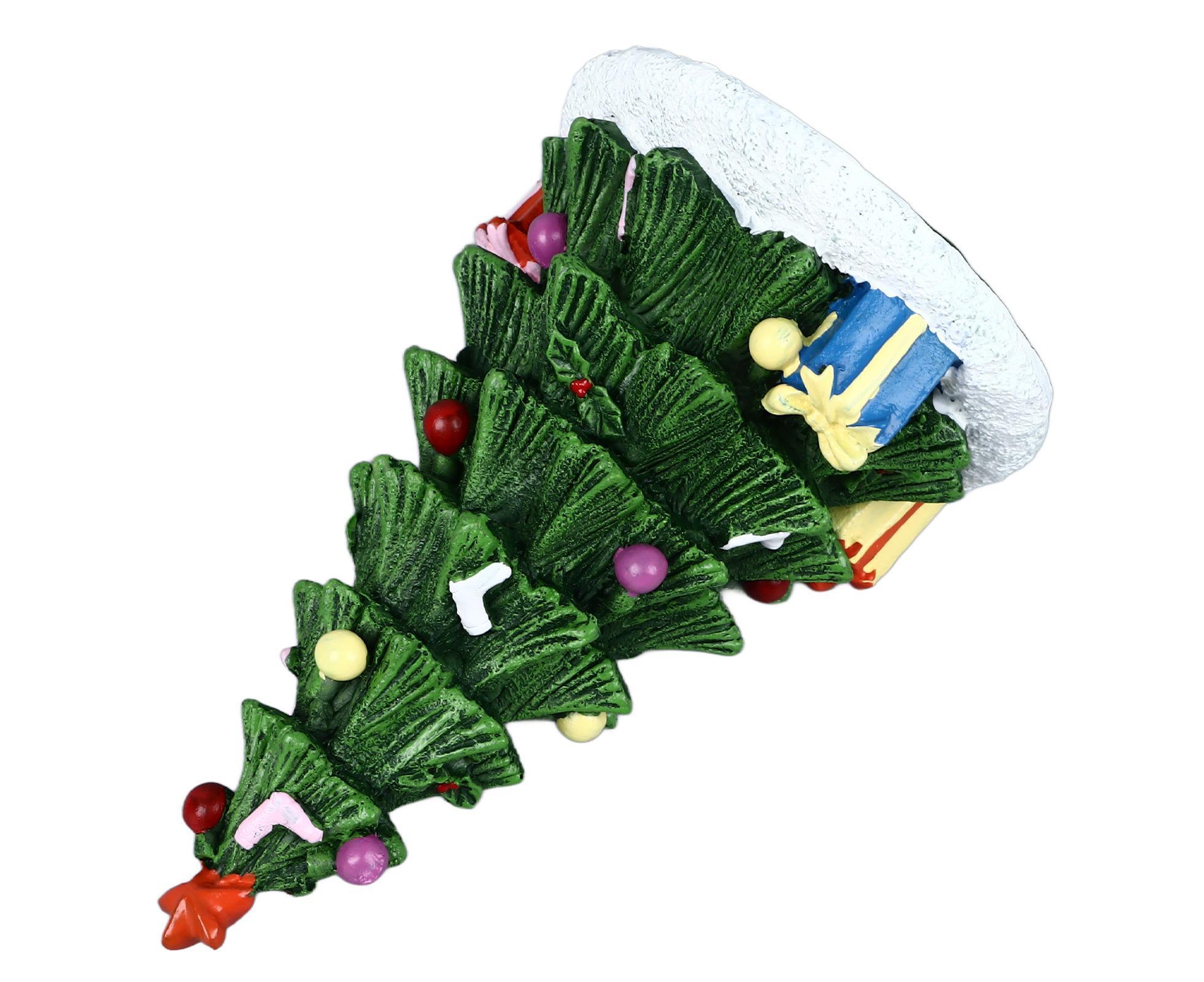 Christmas Fish Tank Ornament Exquisite Beautiful Resin Aquarium Craft Decoration for Home Christmas Tree - Image 4
