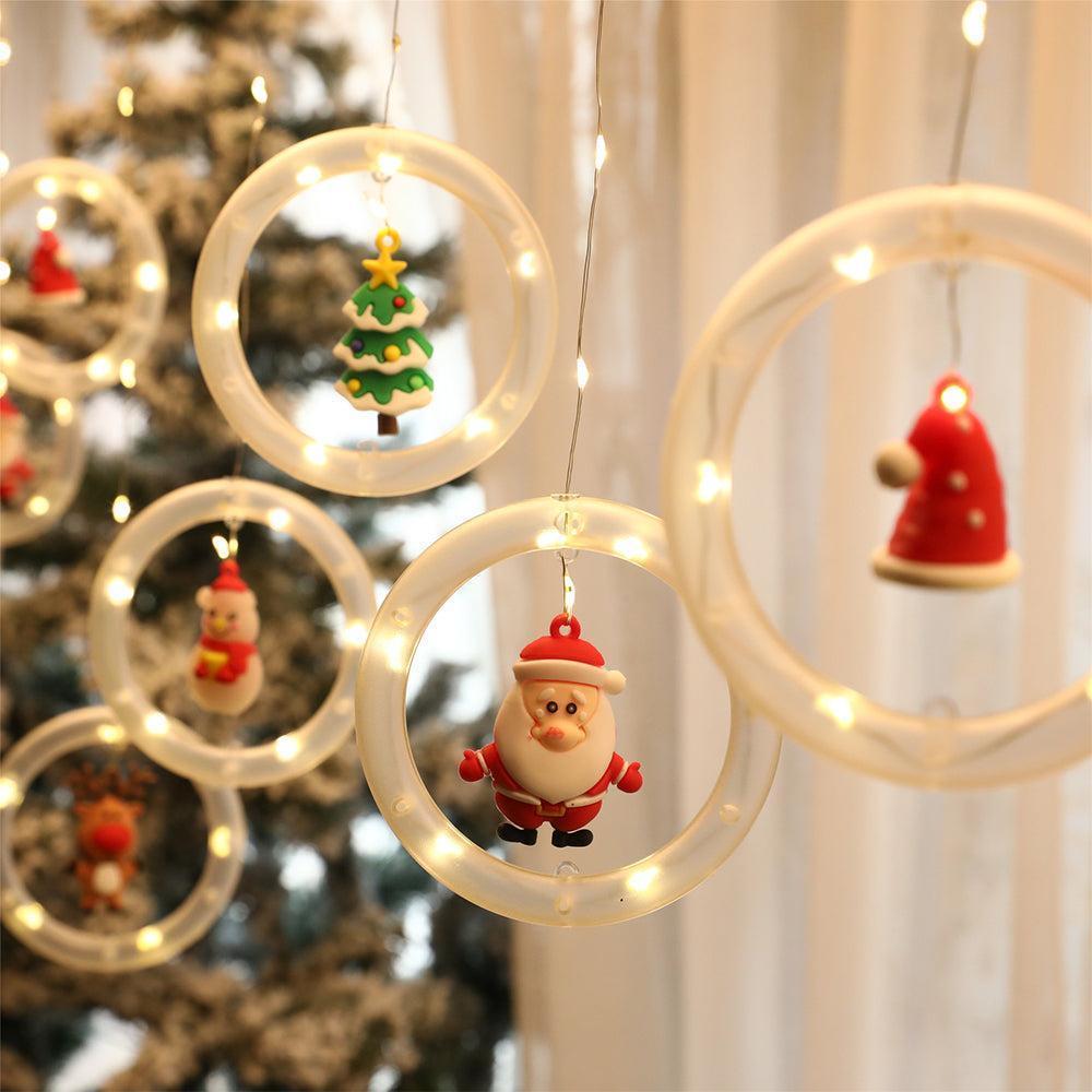 3 Meters USB Powered LED Christmas Decor Round Light Hanging Ornament Light - Image 3
