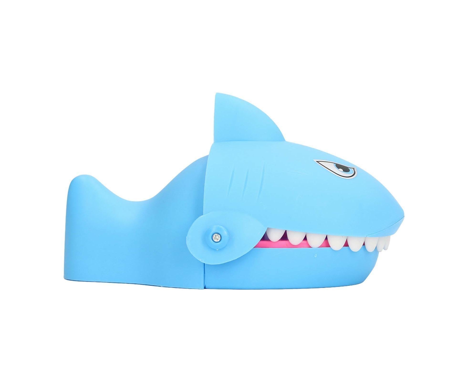 Shark Dentist Teeth Toys Stress Relieving Parent Interactive Shark Biting Finger Game for Boy and Girls-Blue - Image 5