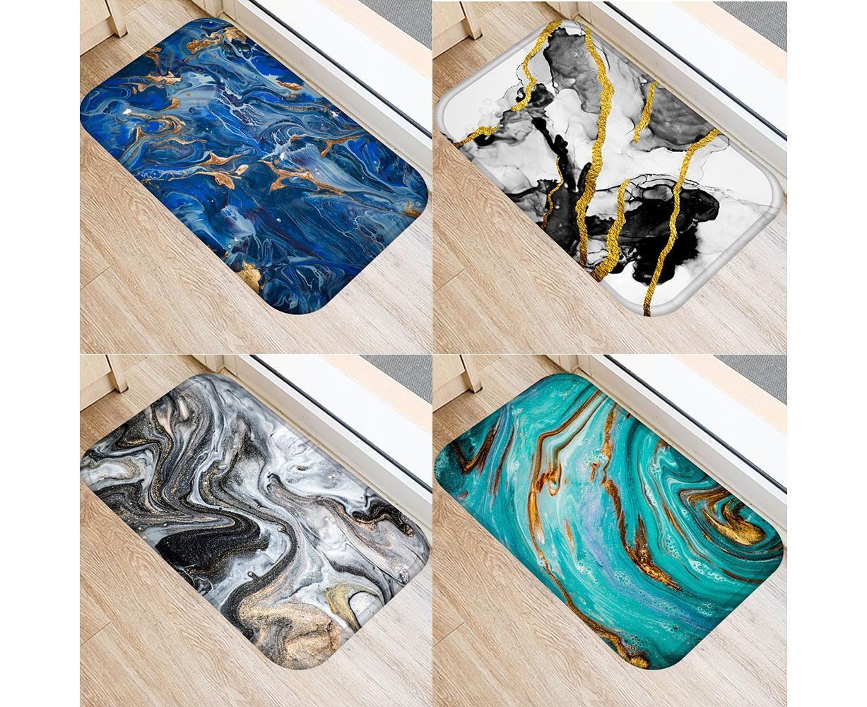 Color Palette Kitchen Hallway Mat Entrance Rug Floor Non-slip Bathroom Carpet - Image 7