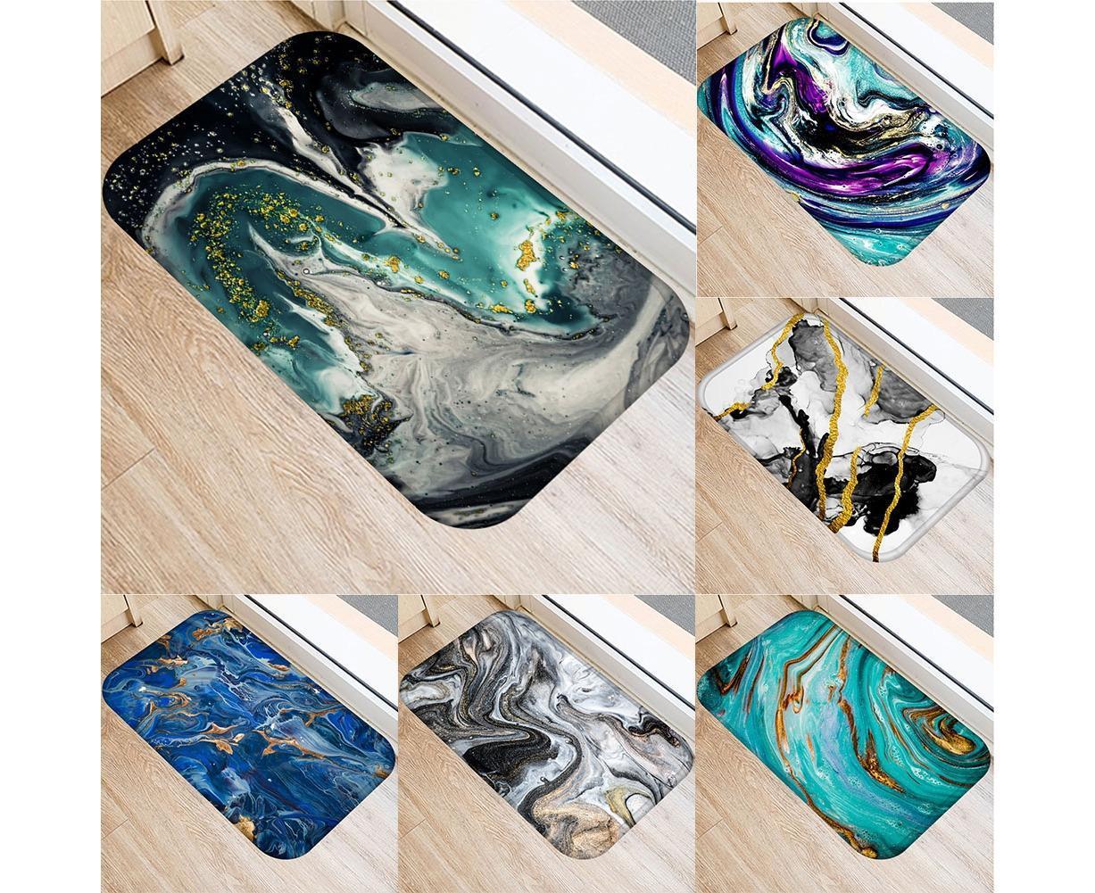 Color Palette Kitchen Hallway Mat Entrance Rug Floor Non-slip Bathroom Carpet - Image 6