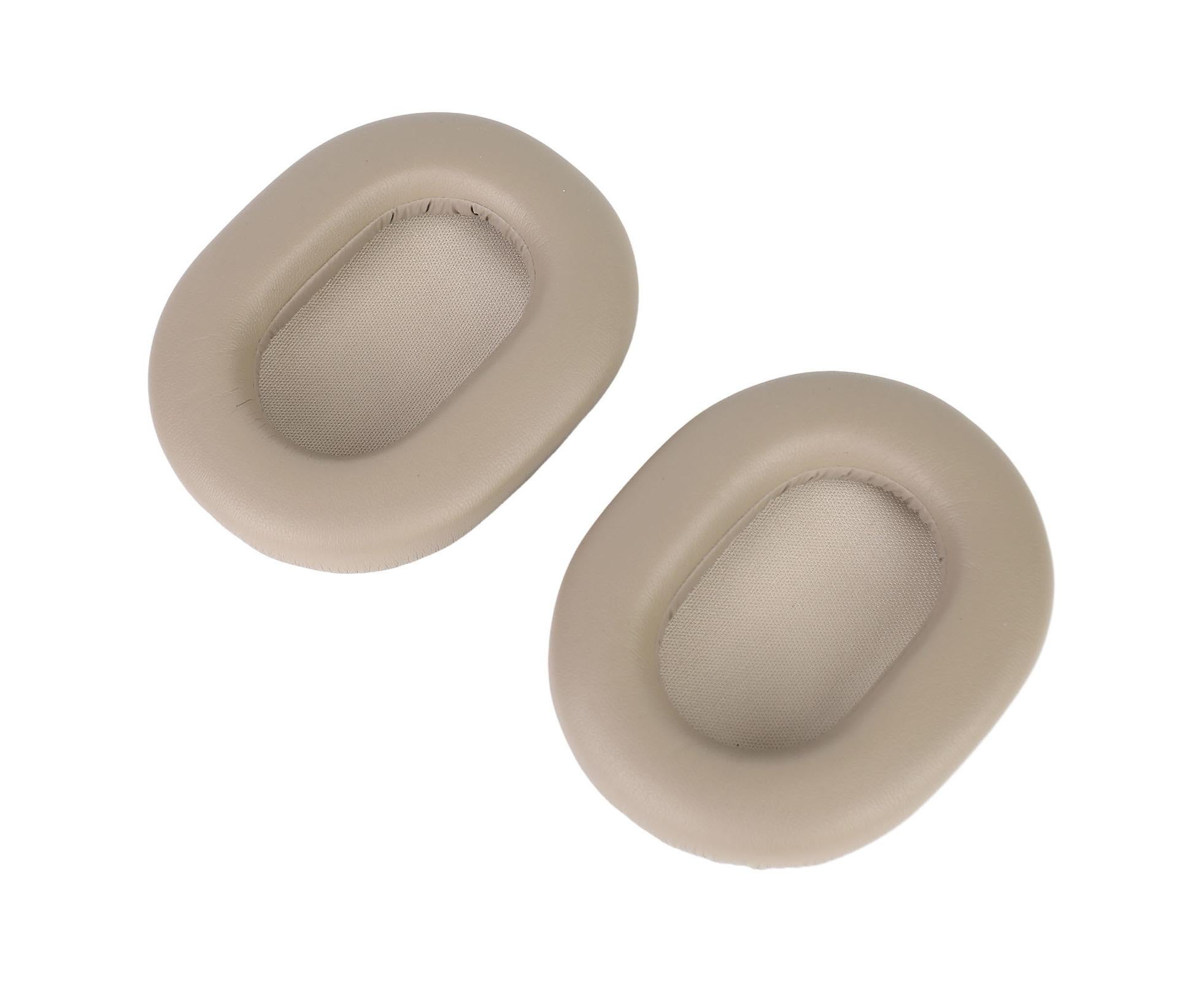Headphone Ear Pads Protein Leather Noise Insulation Memory Foam Sponge Cushions for WH 1000XM5 Wireless Headset Platinum Silver - Image 2
