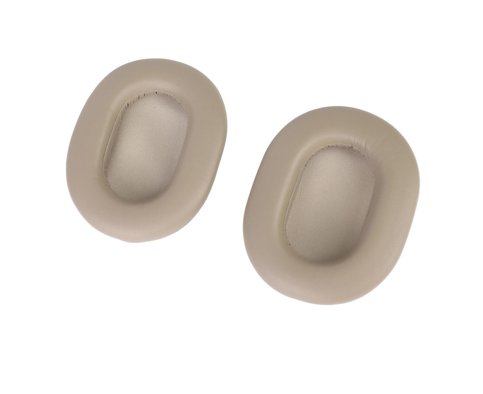 Headphone Ear Pads Protein Leather Noise Insulation Memory Foam Sponge Cushions for WH 1000XM5 Wireless Headset Platinum Silver - Image 3