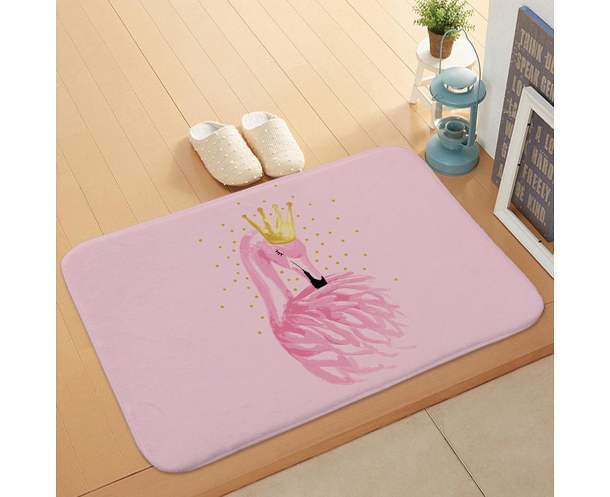 Stylish Flamingo Rug Kitchen Bathroom Anti-slip Doormat Carpet Floor Mat Home Decor - Image 8