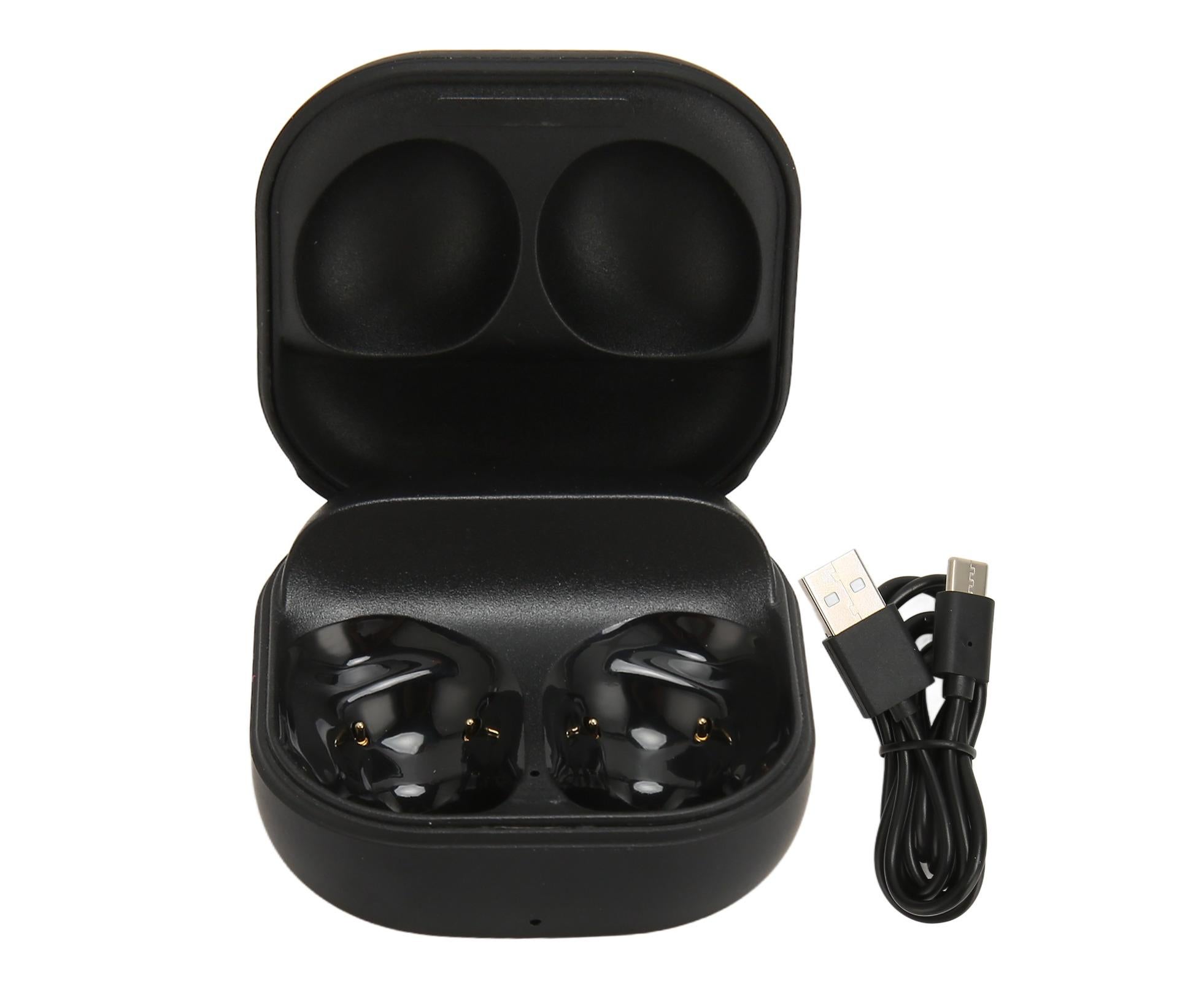 Bluetooth Earbuds Charging Case 450mAh Replacement Wireless Charger for Galaxy Buds Pro SM R190 Black - Image 1