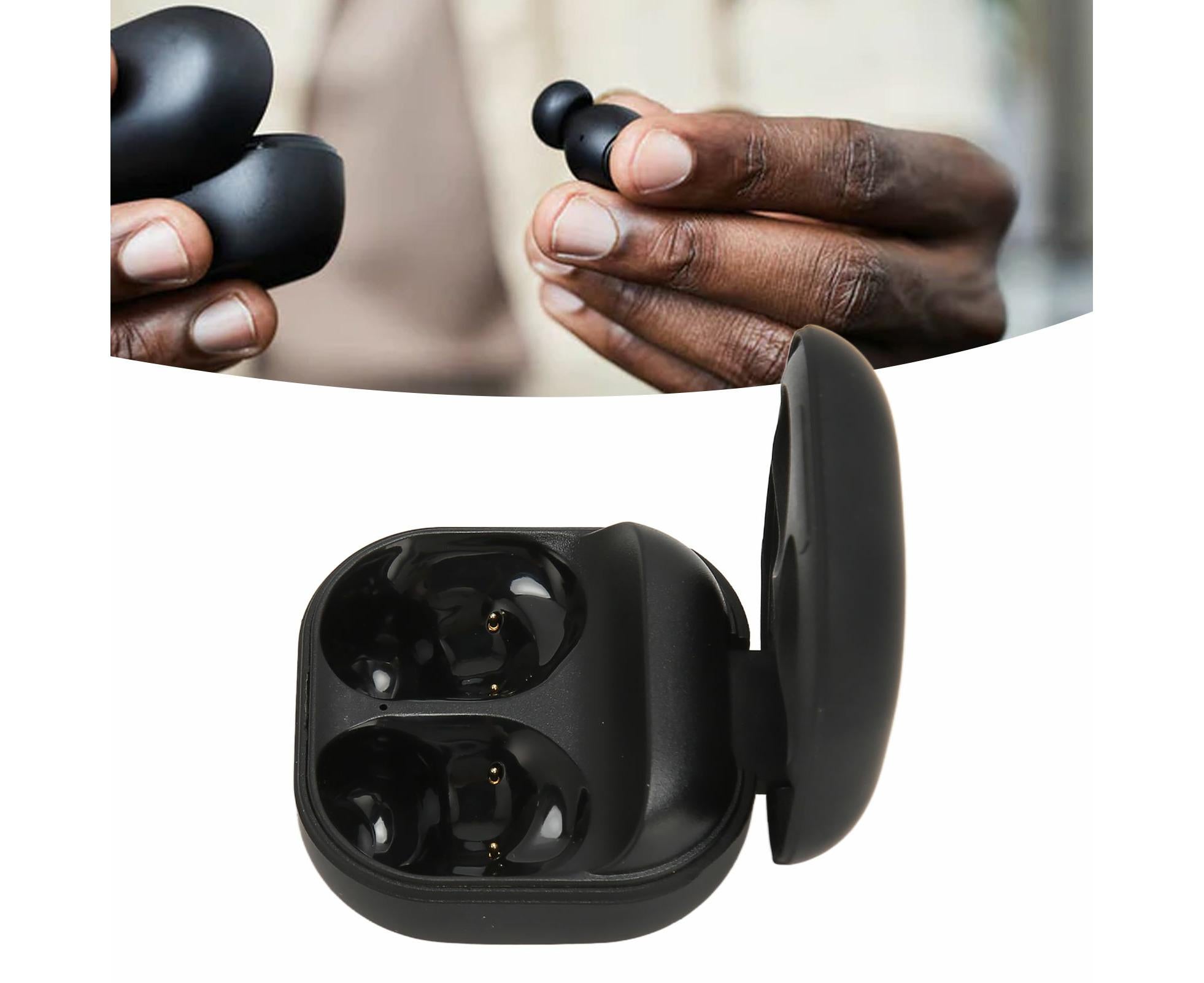 Bluetooth Earbuds Charging Case 450mAh Replacement Wireless Charger for Galaxy Buds Pro SM R190 Black - Image 8