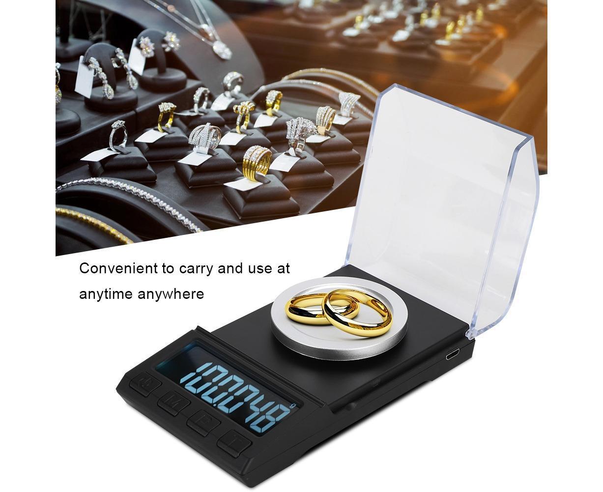 100g / 0.001g LCD Mini Electronic Kitchen Digital Food Jewelry Scale Weight Measuring Tool - Image 8