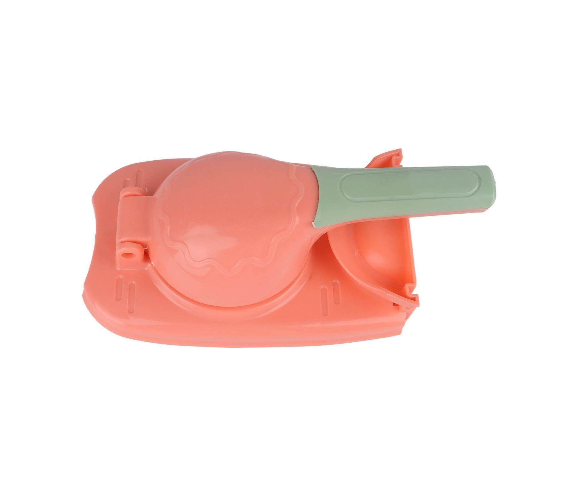 2 In 1 Dumpling Maker Dumpling Press secure Plastic Dumpling Making Tool Efficient Manual Dumpling Maker Mould Skin Pink - Image 8