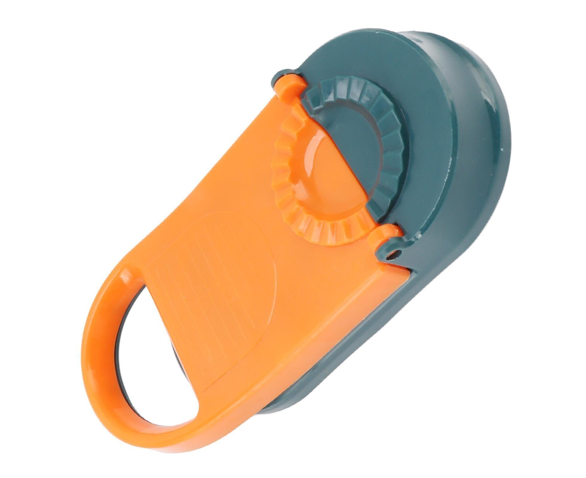 2 in 1 Manual Dumpling Maker Kitchen Dumpling Making Tool Household Multifunctional Dumpling Mold Orange - Image 3