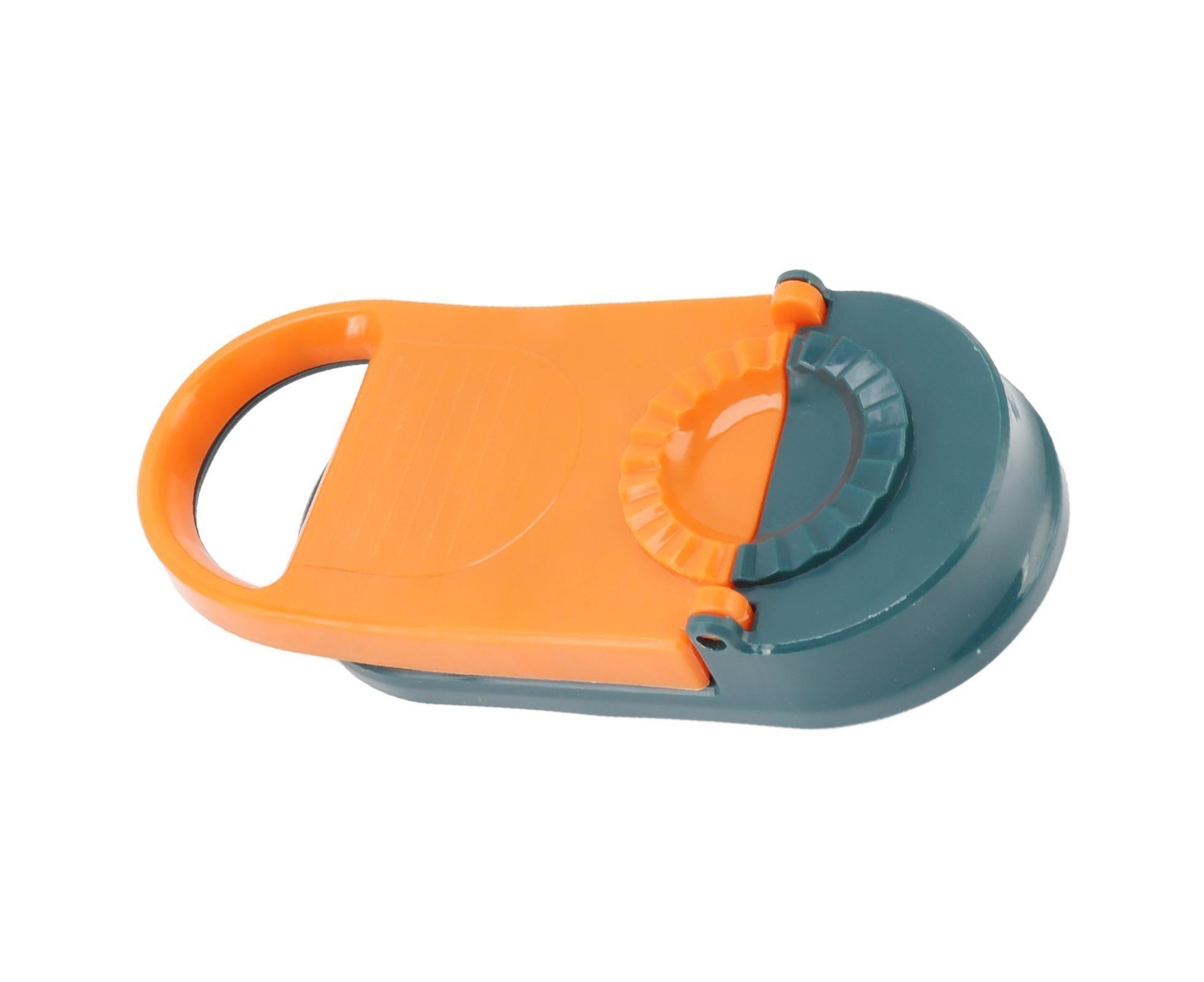2 in 1 Manual Dumpling Maker Kitchen Dumpling Making Tool Household Multifunctional Dumpling Mold Orange - Image 4