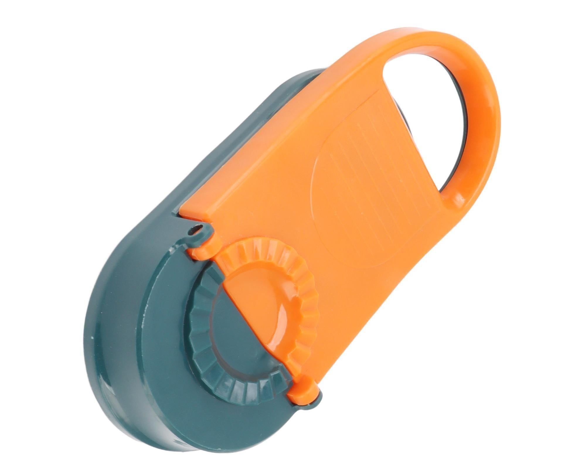 2 in 1 Manual Dumpling Maker Kitchen Dumpling Making Tool Household Multifunctional Dumpling Mold Orange - Image 5