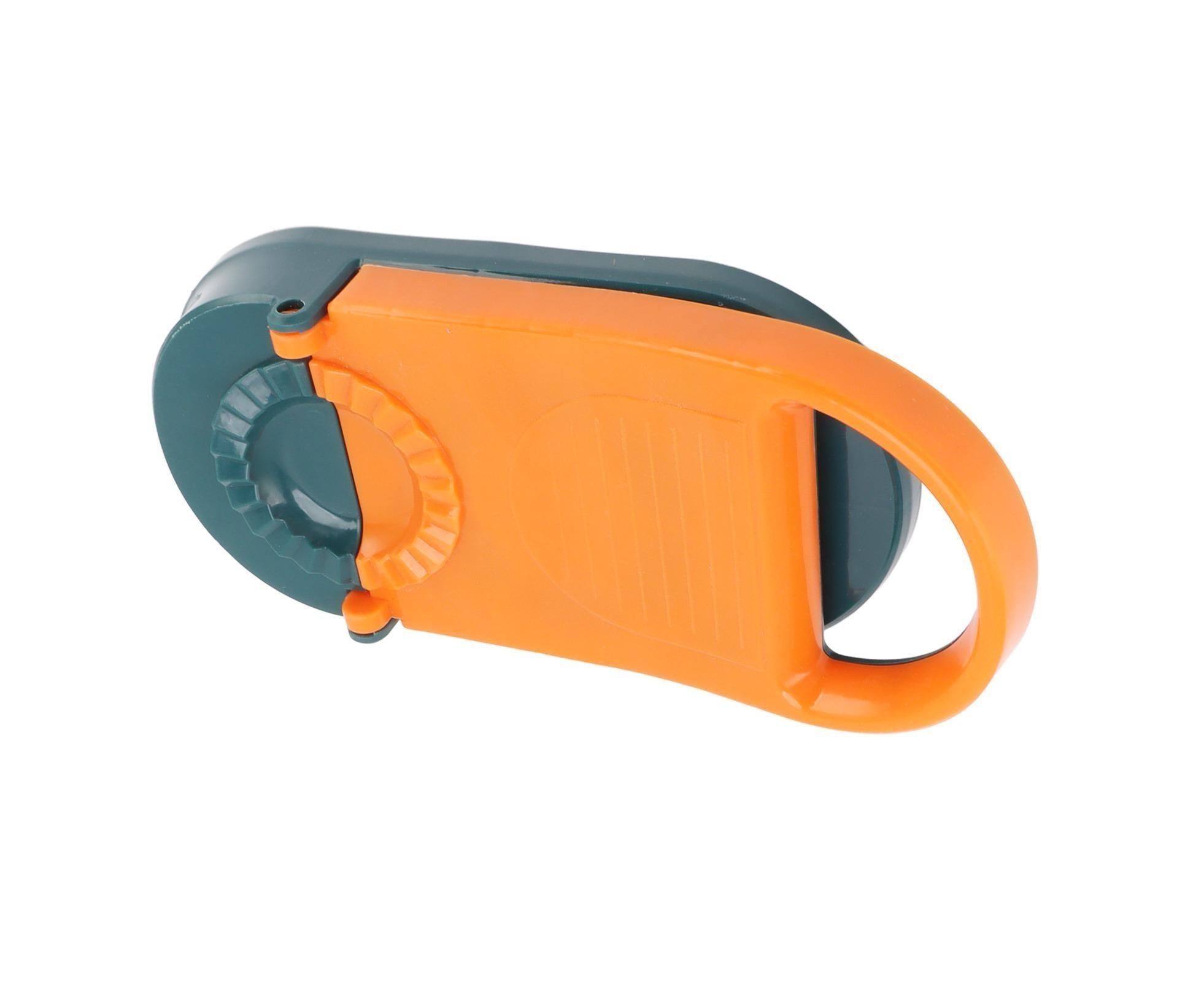 2 in 1 Manual Dumpling Maker Kitchen Dumpling Making Tool Household Multifunctional Dumpling Mold Orange - Image 6