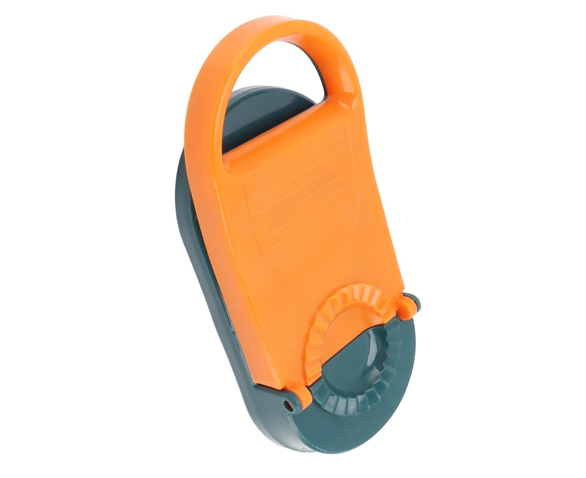 2 in 1 Manual Dumpling Maker Kitchen Dumpling Making Tool Household Multifunctional Dumpling Mold Orange - Image 7
