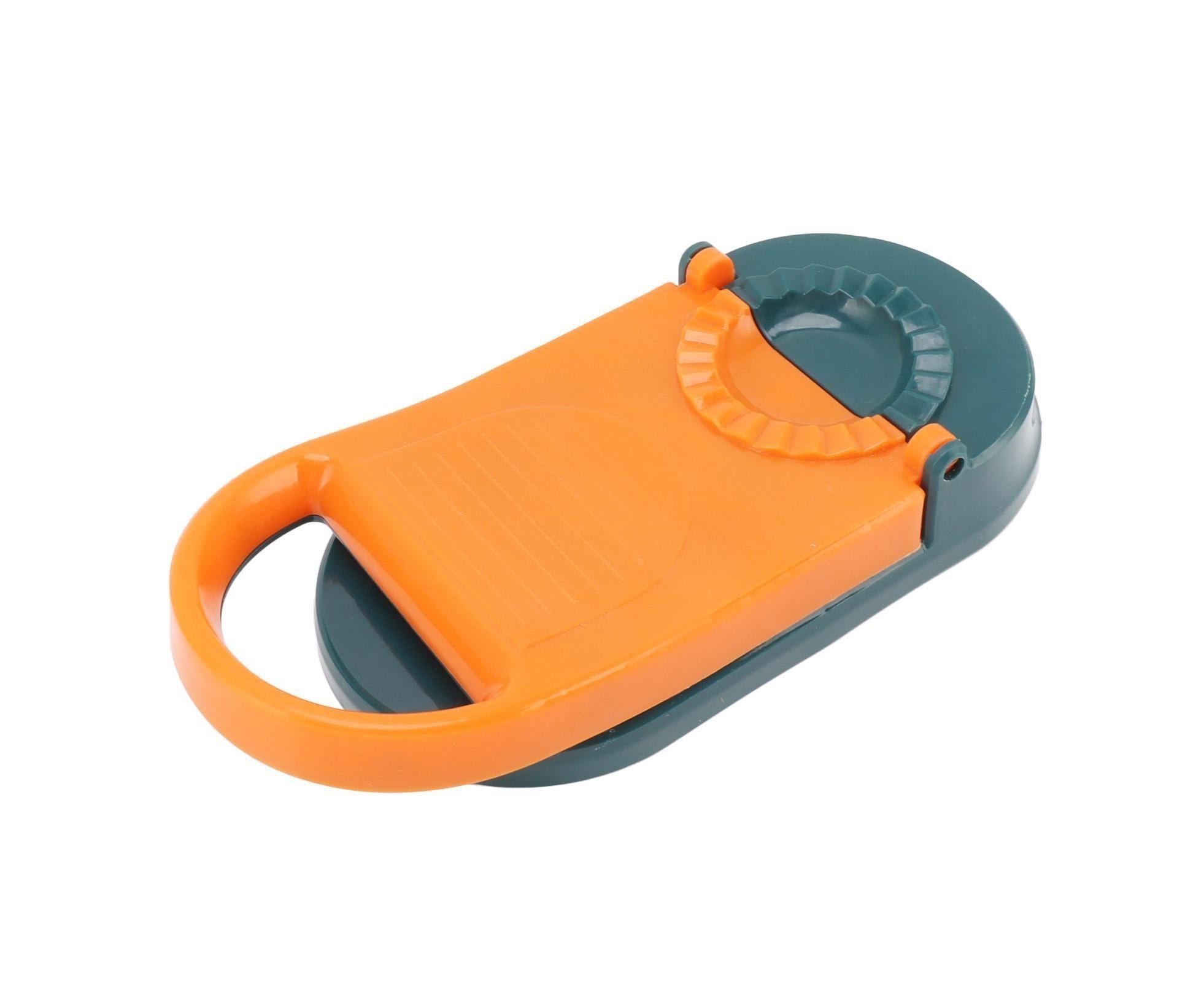 2 in 1 Manual Dumpling Maker Kitchen Dumpling Making Tool Household Multifunctional Dumpling Mold Orange - Image 8