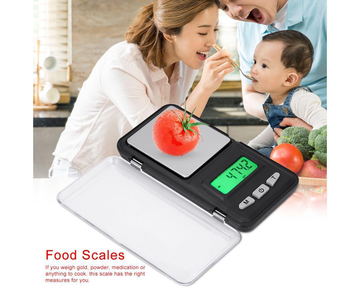 200g / 0.01g LCD Digital Electronic Balance Weighing Fruits Small Food Scales - Image 2