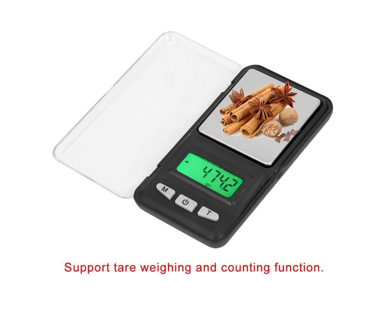 200g / 0.01g LCD Digital Electronic Balance Weighing Fruits Small Food Scales - Image 3