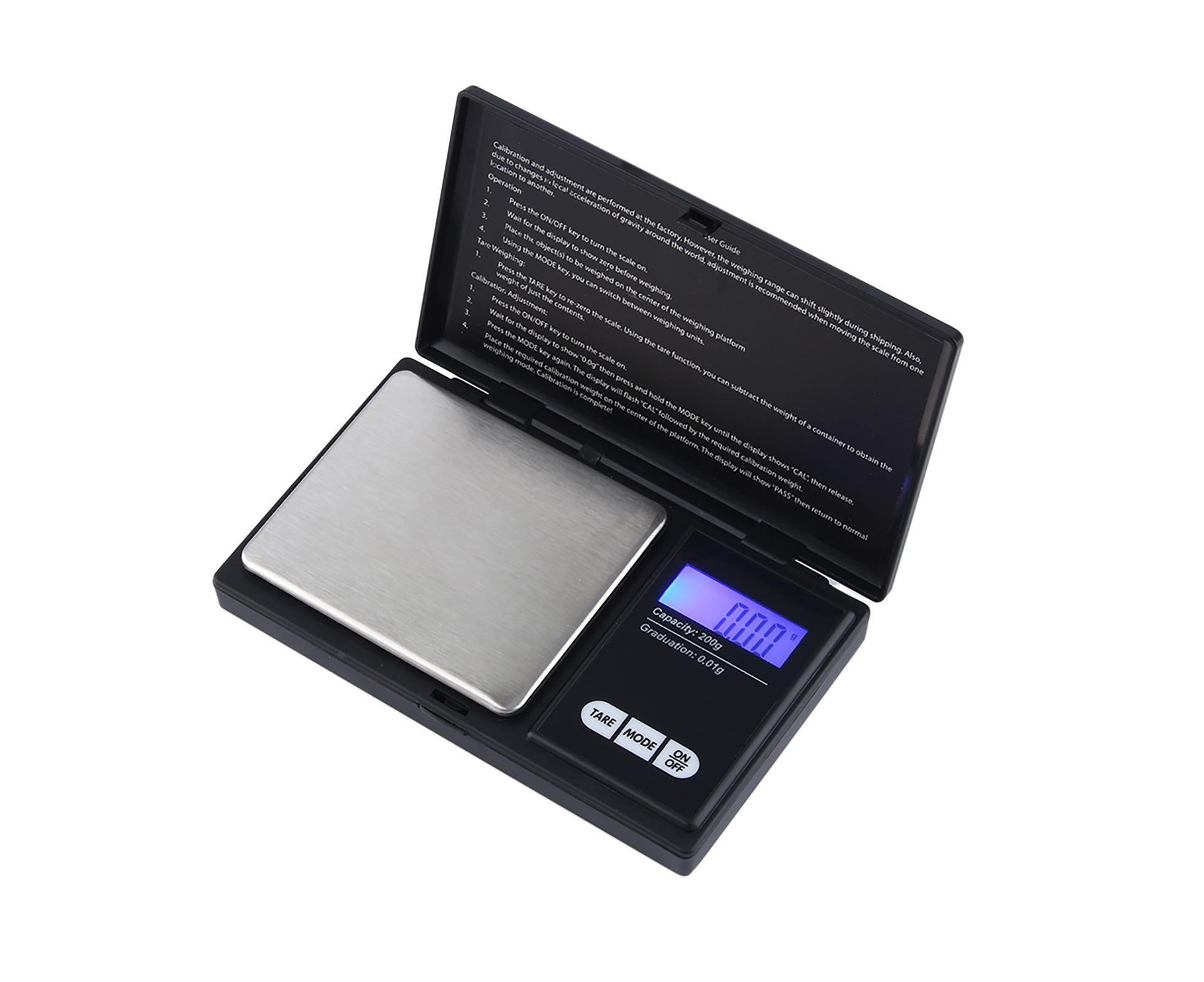 200g X 0.01g Pocket Digital Scale Portable Gram Jewelry Gold Silver Coin Herb - Image 3