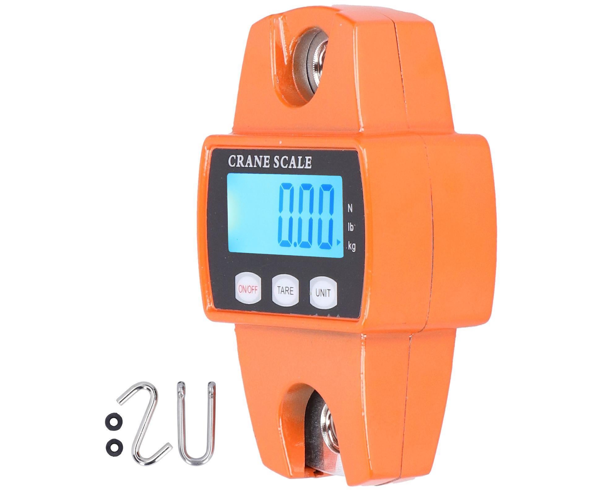 300kg Mini Portable Crane Scale LCD Digital Electronic Hanging Hook Scale Weight Measuring Tool - Image 1