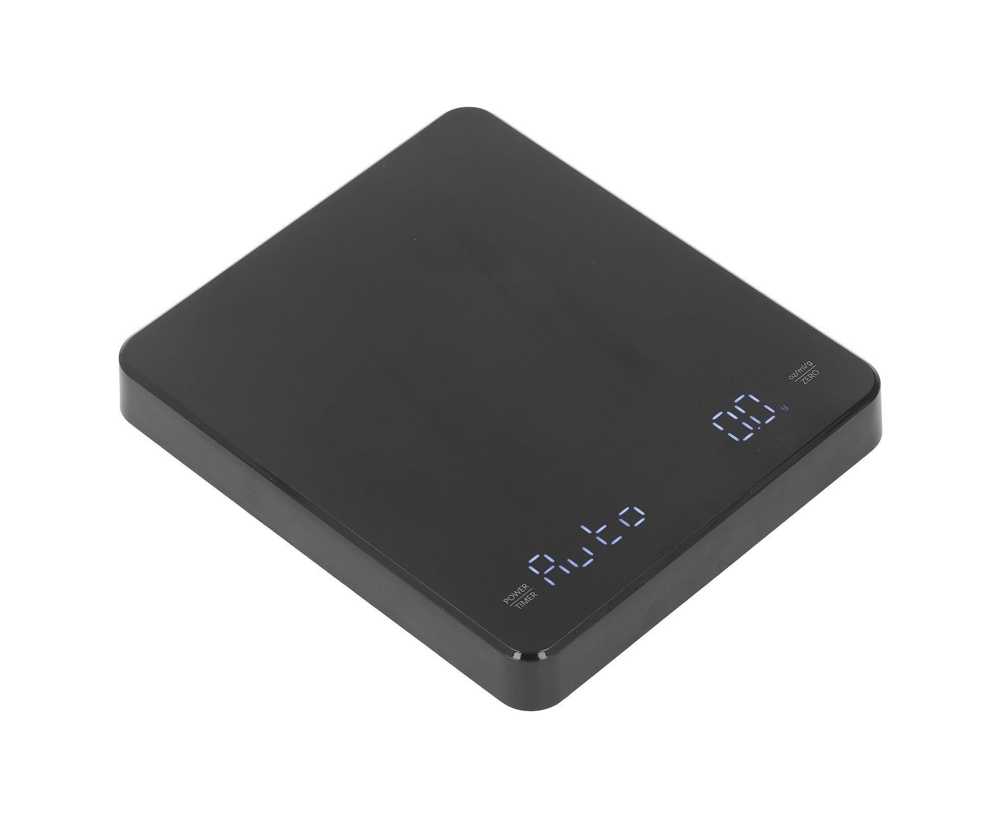 3kg/0.1g Digital Coffee Scale with Timer LED Invisible Screen Coffee Electronic Scale USB Charging Matte Black - Image 6