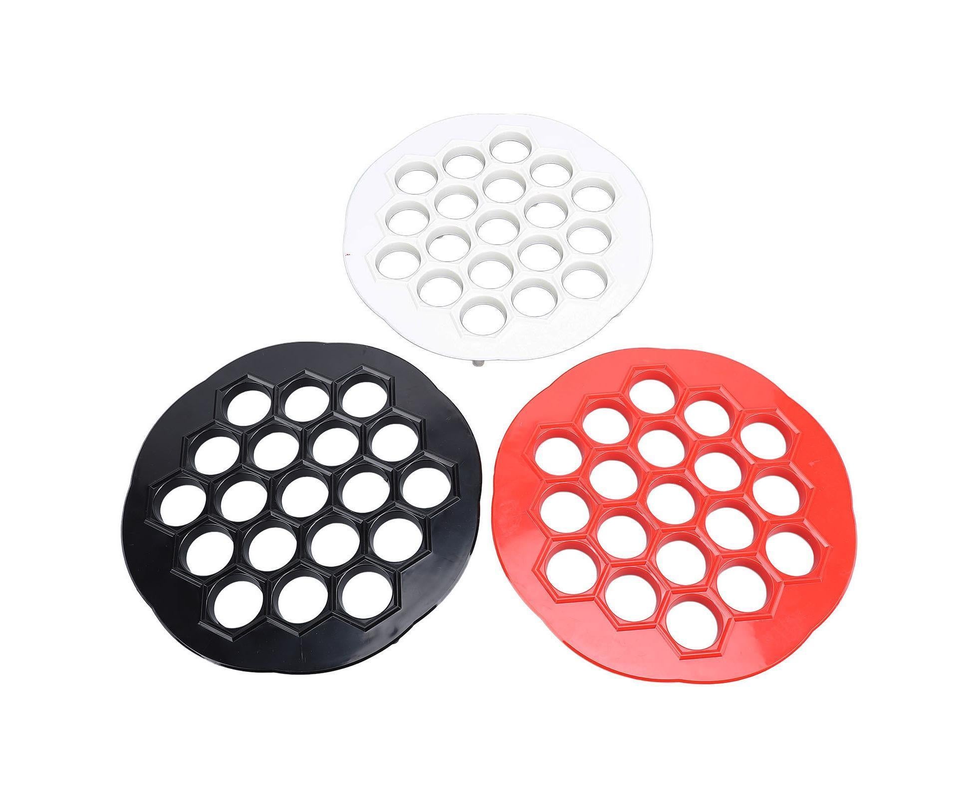 3pcs Russian Dumpling Maker Multifunctional 19 Holes Food Grade Easy Cleaning Ravioli Maker Mould for Kitchen Supplies - Image 6