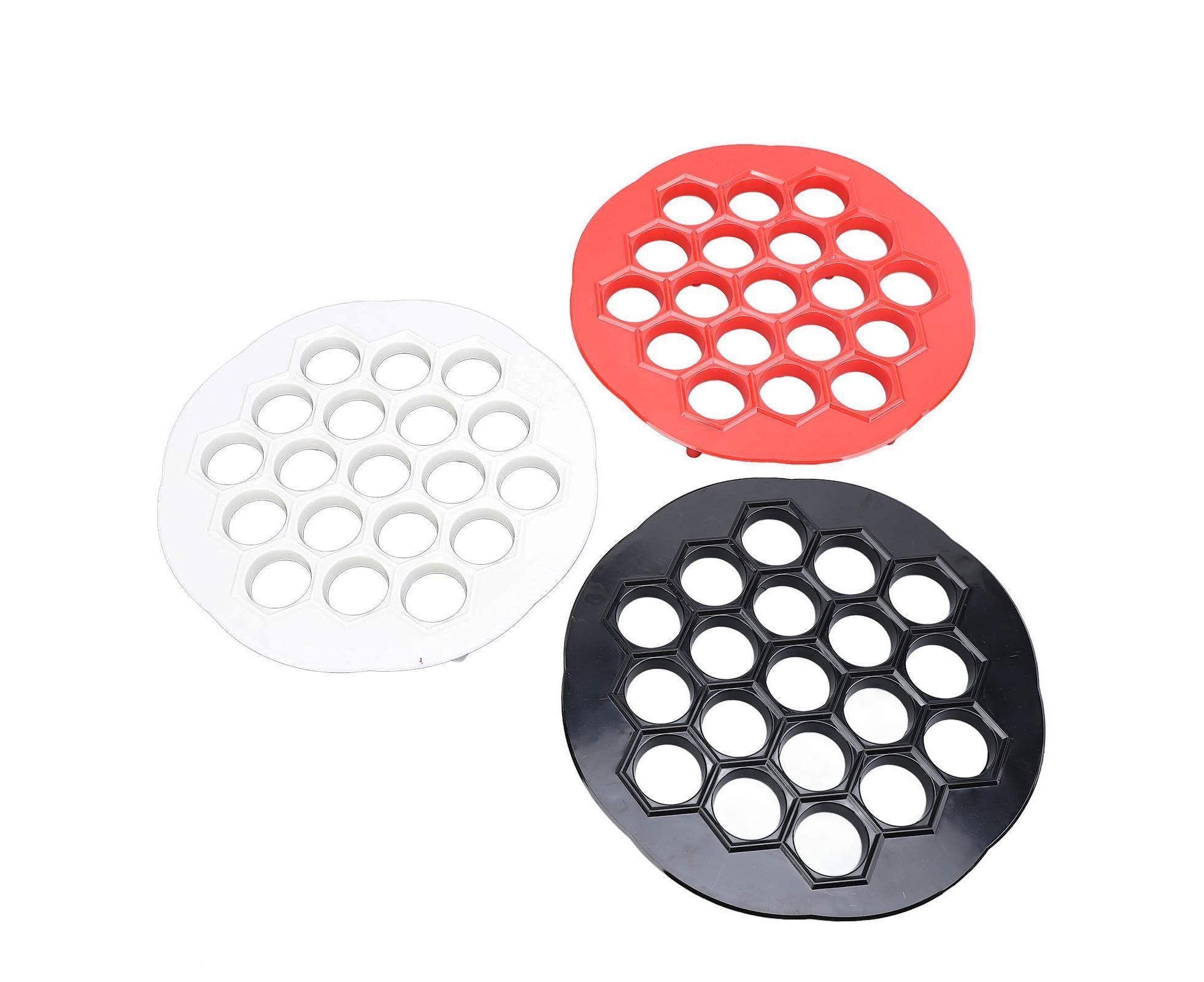 3pcs Russian Dumpling Maker Multifunctional 19 Holes Food Grade Easy Cleaning Ravioli Maker Mould for Kitchen Supplies - Image 7