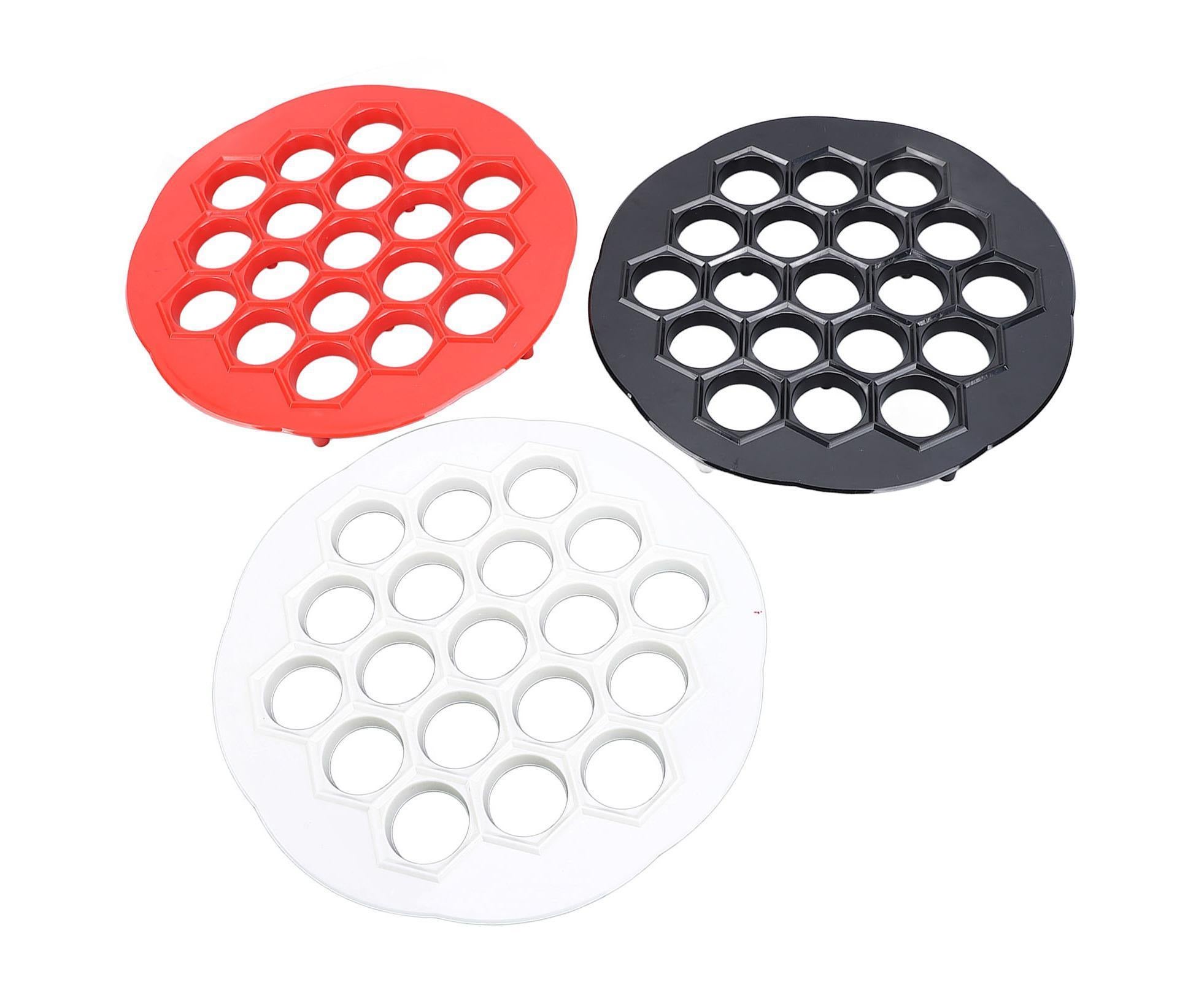 3pcs Russian Dumpling Maker Multifunctional 19 Holes Food Grade Easy Cleaning Ravioli Maker Mould for Kitchen Supplies - Image 8