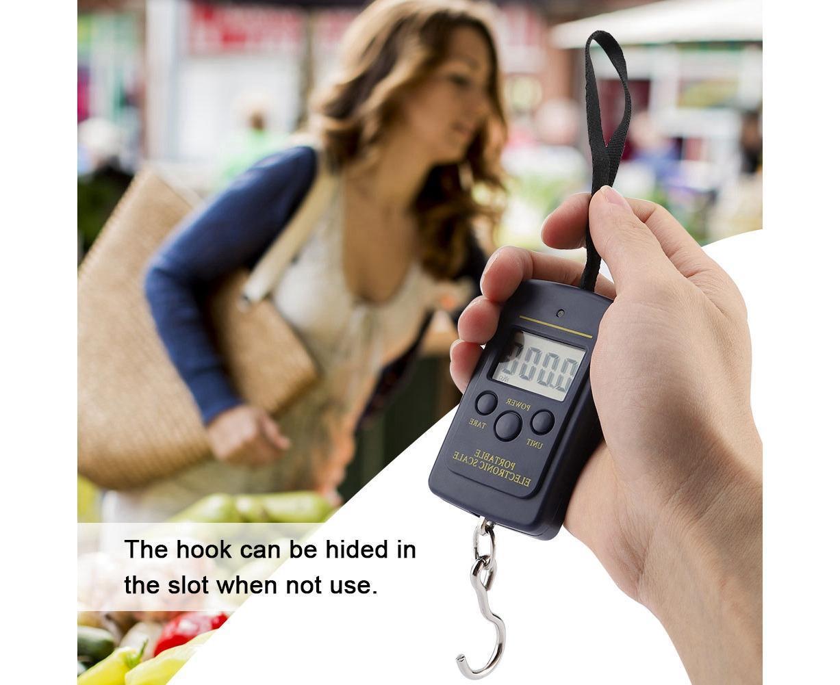 40kg/10g Electronic Scale Digital Hanging Luggage Portable Scale with Hook - Image 6