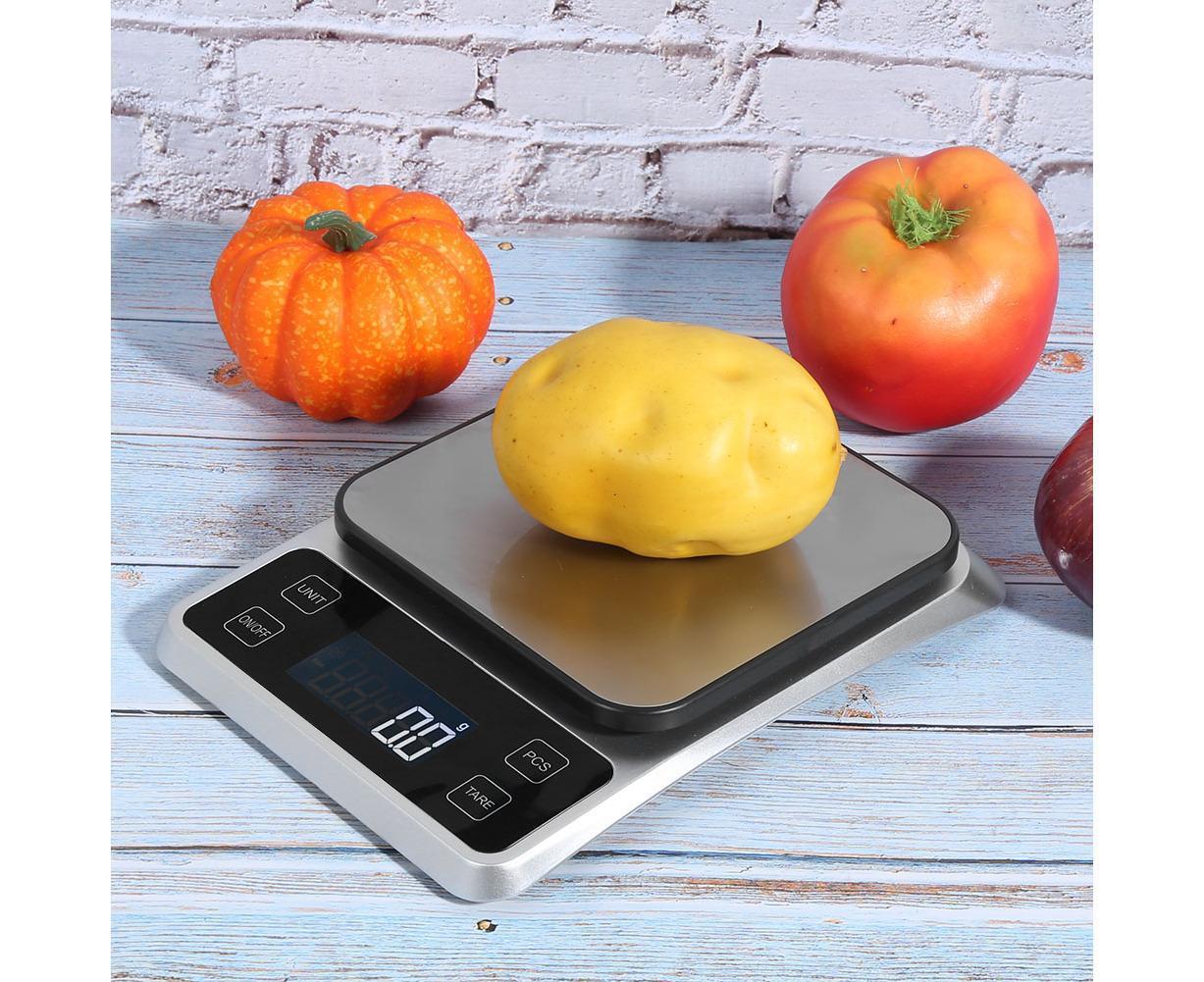 5kg/0.1g Multifunction Stainless Steel Digital Kitchen Scale Electronic Food Weight Scale for Cooking Baking - Image 7